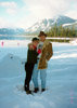 bt & julie shipley at snow lake, washington in 12-31-95