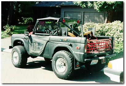 1971 ford bronco - baja racer