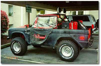 1971 ford bronco - baja racer