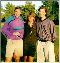 1996 Brian Taylor - with Megan Taylor & Scott Taylor