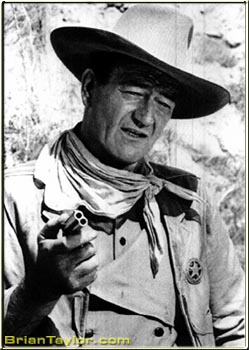 John Wayne in the The Commancheros