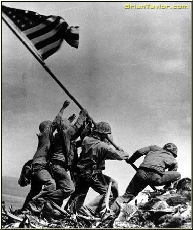 iwo jima flag raising