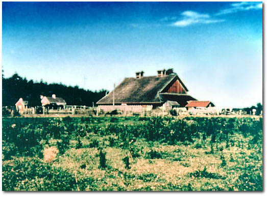 taylor family barn in sequim washington