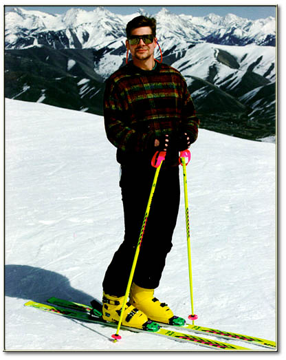 bt skiing in sun valley 1992