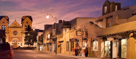 Santa Fe, New Mexico - downtown